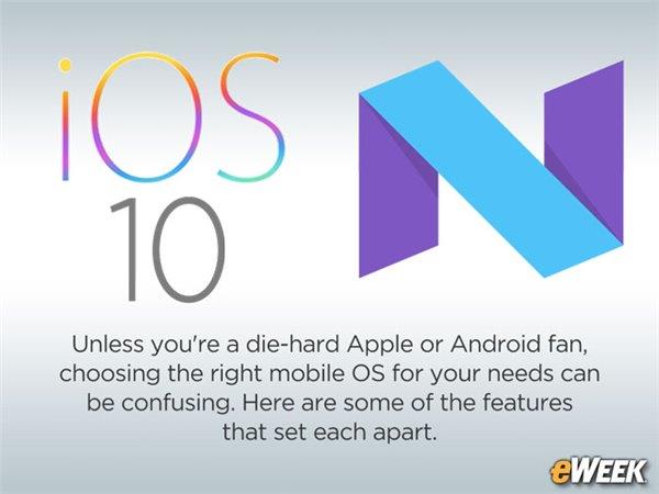 Android 7.0对比iOS 10：谁才是最强系统？