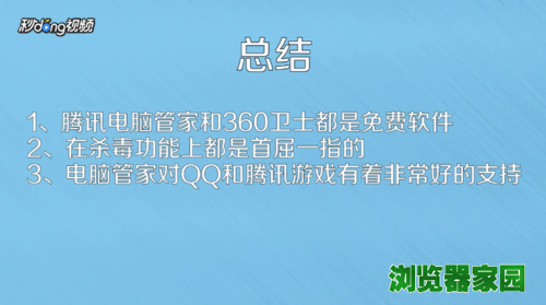 腾讯电脑管家和360到底哪个好